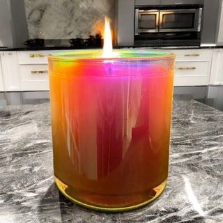 Bougie parfumée iridescente