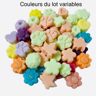 Fondants parfumés de cire végétale