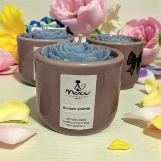 Bougie parfumée Rose de cire