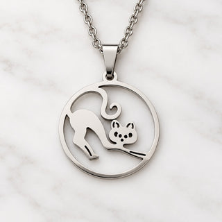 Collier chat original