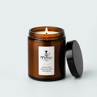 Bougie parfumée artisanale suisse
