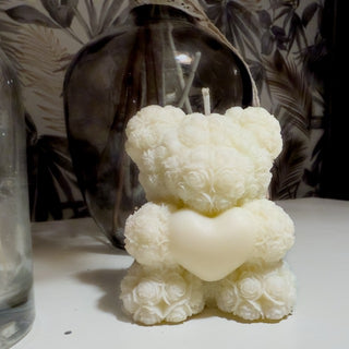 bougie decorative ourson