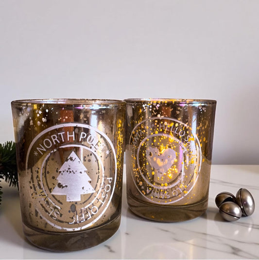 Bougies parfumées de Noël