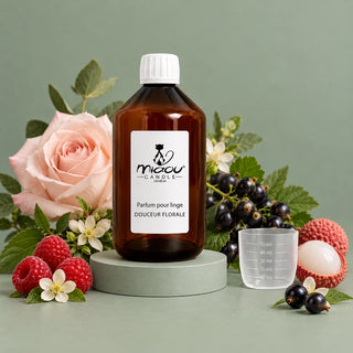 douceur-florale — Parfum pour linge Miaou Candle