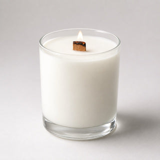 meche en bois bougie