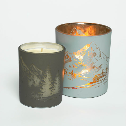 Bougie parfumée blanche