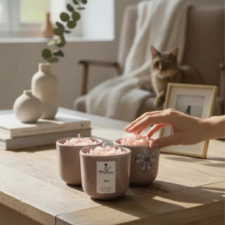 Bougie parfumée Rose de cire