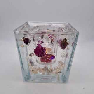Miaou Candle avec Perles / SANS Photophore en gel avec Perles de Cultures