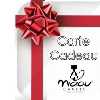 Cartes Cadeaux Miaou Candle