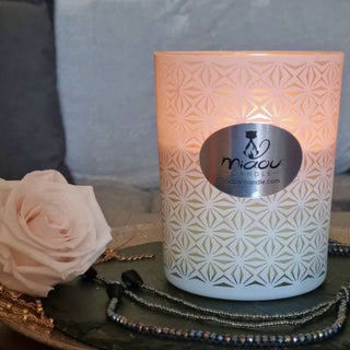 Miaou Candle Eclipse Bougie parfumée 100 heures de senteurs - mèche en bois