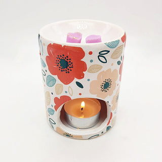 Miaou Candle Floral Brûleurs pour fondants