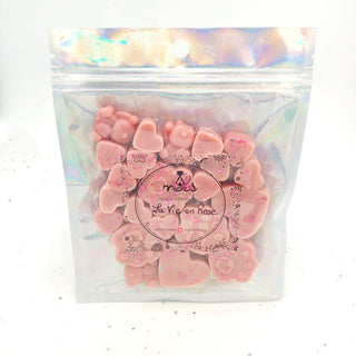 Miaou Candle La Vie en Rose Mini fondants parfumés pour brûleur