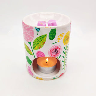 Miaou Candle Tutti Frutti / 3 lots de Fondants Coffret Cadeau Brûleur et Fondants